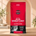 Get A Vet | חול מתגבש לארגז לחתולים - וורלד בסט אדום/World's Best Red | רקע לפי קטגוריה