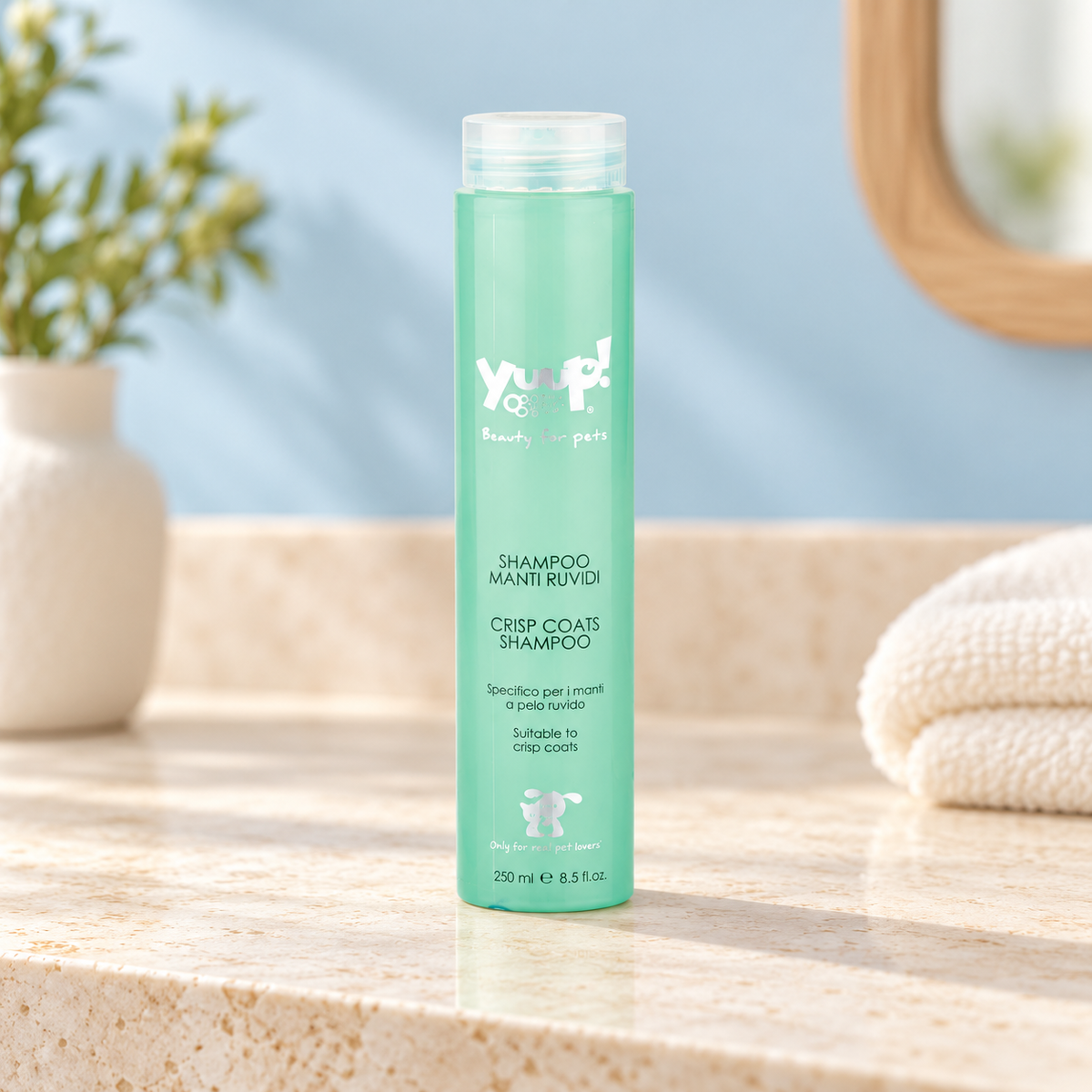 Get A Vet | שמפו לפרווה נוקשה YUUP! CRISP COAT VOLUMIZING | רקע לפי קטגוריה
